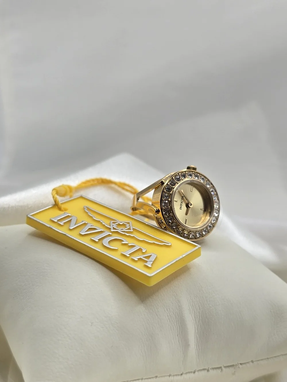 Invicta Gold Tone Ring Watch